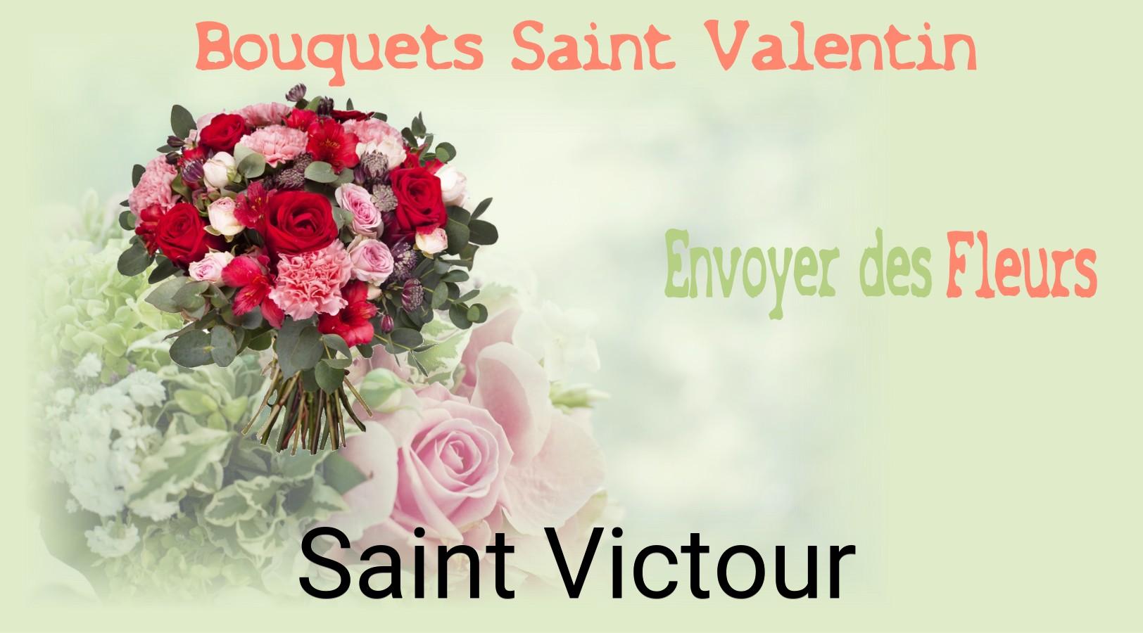 Roses de Saint-Valentin livrées à Saint-Victour
